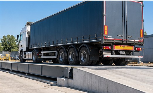 Immagine illustrativa di pesa a ponte modulari per camion